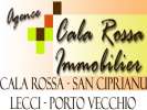 votre agent immobilier Agence Cala Rossa Immobilier (LECCI 20137)