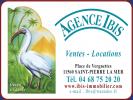 votre agent immobilier AGENCE IBIS IMMOBILIER (ST PIERRE LA MER 11560)