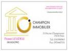 votre agent immobilier CHAMPION IMMOBILIER (PARIS-18EME-ARRONDISSEMENT 75)