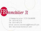 votre agent immobilier FBIMMOBILIER 31 (COLOMIERS 31)