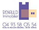 votre agent immobilier IMMOBILIER RENAULD (VENCE 06140)