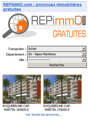 gadget igoogle immobilier