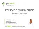 Vente Commerce Bocca  06150