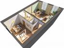 Location Bureau Bordeaux 33300 55 m2