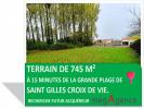 Vente Terrain Commequiers 85220 745 m2