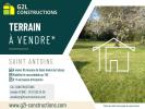 Vente Terrain Saint-antoine 33240 734 m2