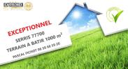 Vente Terrain Bailly-romainvilliers 77700 1000 m2