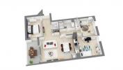 Location Appartement Saint-jean-de-braye 45800 4 pieces 79 m2