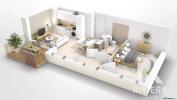Location Appartement Nice SAINT ISIDORE 06200 2 pieces 41 m2