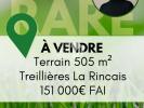 Vente Terrain Treillieres  44119 505 m2