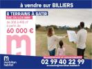 Vente Terrain Billiers 56190 308 m2