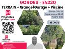 Vente Terrain Gordes 84220 3 pieces 1900 m2