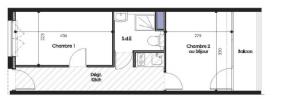Location Appartement Montpellier 34090 28 m2