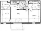 Location Appartement Saint-herblain 44800 3 pieces 63 m2