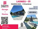 Vente Maison Lagnieu 01150 4 pieces 103 m2