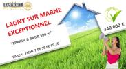 Vente Terrain Lagny-sur-marne  77400 500 m2