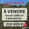 Vente Terrain Montelimar 26200 1585 m2