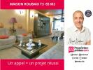 Vente Maison Roubaix 59100 3 pieces 65 m2