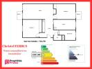 Vente Appartement Bourget  93350 3 pieces 54 m2