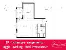 Vente Appartement Palaiseau 91120 2 pieces 52 m2