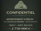 Vente Appartement Paris-4eme-arrondissement  75004 6 pieces 156 m2
