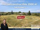 Vente Terrain Saussines  34160 2000 m2