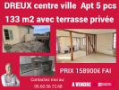 Vente Appartement Dreux  28100 5 pieces 133 m2