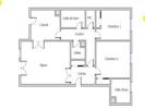 Location Appartement Mans  72000 3 pieces 100 m2
