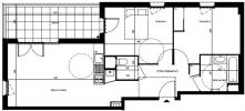Location Appartement Cluses  74300 3 pieces 62 m2