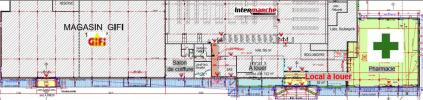 Location Local commercial Roche-sur-yon  85000 57 m2