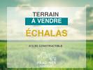 Vente Terrain Echalas  69700 610 m2