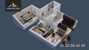 Vente Appartement Granville  50400 3 pieces 59 m2