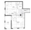 Location Appartement Nantes  44000 3 pieces 69 m2