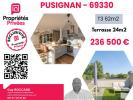 Vente Appartement Pusignan  69330 3 pieces 62 m2