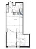 Location Appartement Reze  44400 2 pieces 44 m2