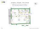 Location Appartement Saint-apollinaire  21850 2 pieces 52 m2