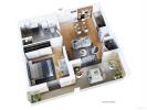 Location Appartement Avrille  49240 2 pieces 39 m2