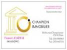 votre agent immobilier CHAMPION IMMOBILIER