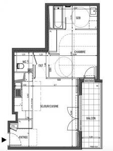 Vente Appartement 2 pices RUEIL-MALMAISON 92500