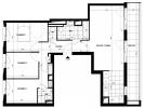 Vente Appartement Clichy  92110 3 pieces 78 m2
