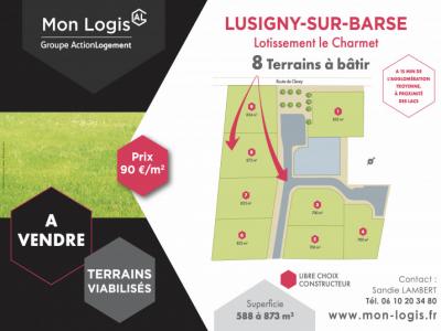 Vente Terrain LUSIGNY-SUR-BARSE 10270