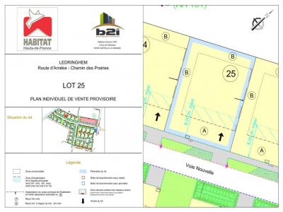 Vente Terrain LEDRINGHEM 59470