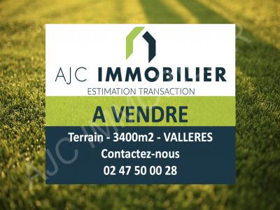 photo For sale Land VALLERES 37