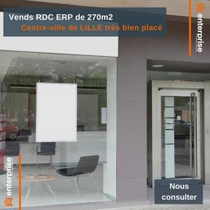 Location Local commercial LILLE 59800