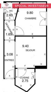 Vente Appartement 2 pices GARENNE-COLOMBES 92250