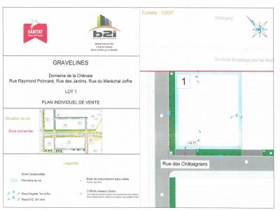 For sale Land GRAVELINES  59