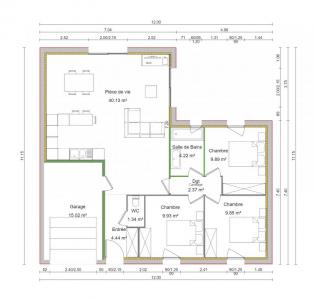 Vente Maison 5 pièces TREVIERES 14710