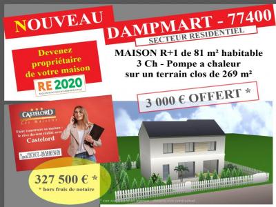 For sale House DAMPMART  77