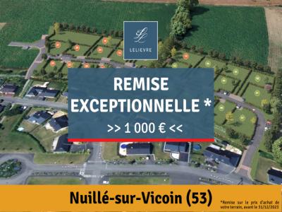 For sale Land ENTRAMMES NUILLE-SUR-VICOIN 53