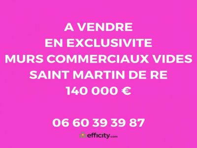 Vente Commerce SAINT-MARTIN-DE-RE 17410